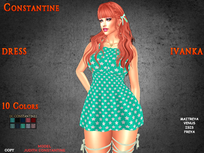 [JC CONSTANTINE] Ivanka Dress