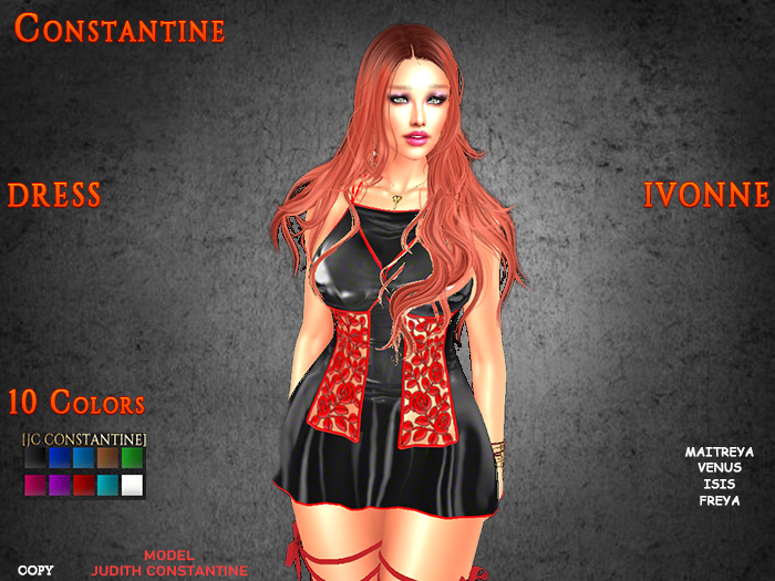 [JC CONSTANTINE] Ivonne Dress