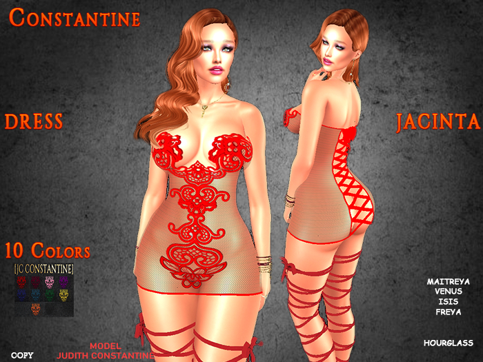 [JC CONSTANTINE] Jacinta Dress