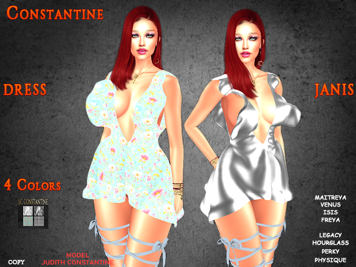 [JC CONSTANTINE] Janis Dress