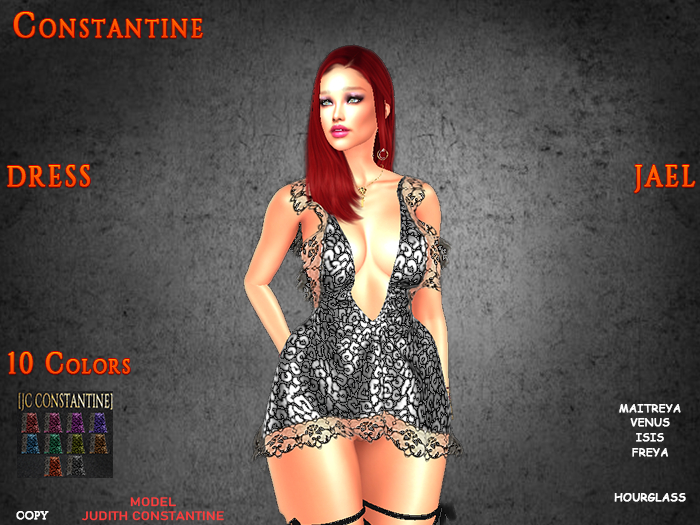 [JC CONSTANTINE] Jael Dress