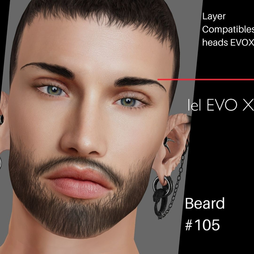 #TS# Beard #105 BOM - Lel EvoX