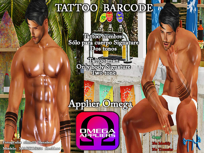 TATTOO BARCODE DARK/SURE