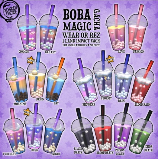 Schadenfreude Boba Magic: Stormy RARE