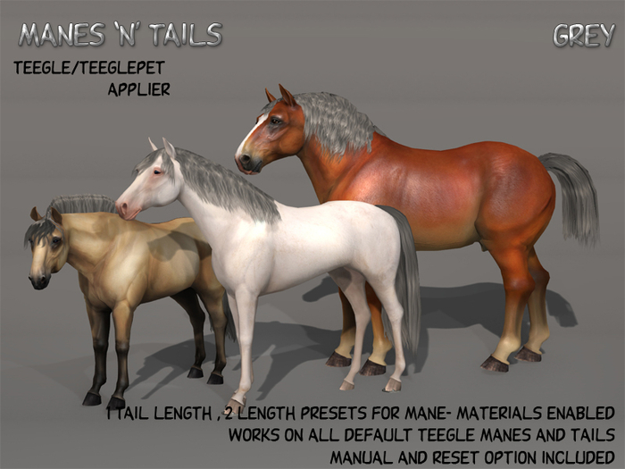 ME_Mane N Tail Grey