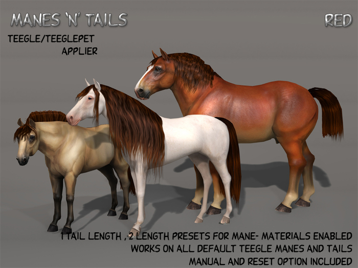 ME_Mane N Tail Red