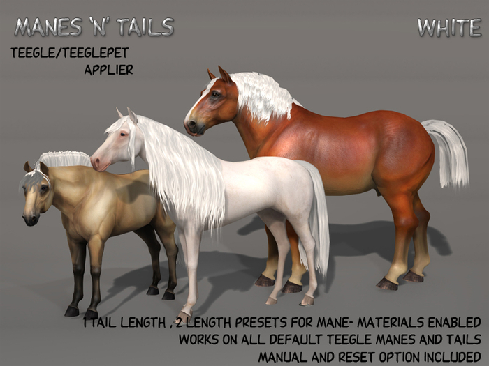 ME_Mane N Tail White