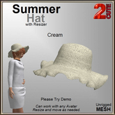 Summer Hat [2cute] Cream
