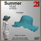 Summer Hat [2cute] Fountain