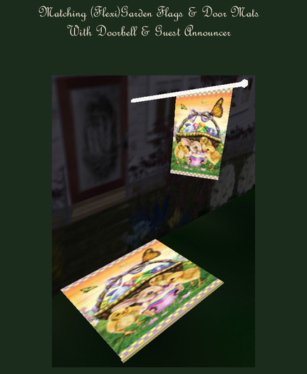 Garden Set Easter Chicks *CHB*