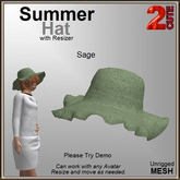 Summer Hat [2cute] Sage