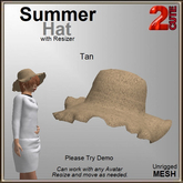 Summer Hat [2cute] Tan