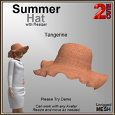 Summer Hat [2cute] Tangerine
