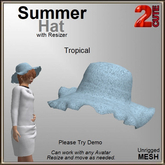 Summer Hat [2cute] Tropical