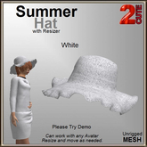 Summer Hat [2cute] White