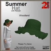 Summer Hat [2cute] Woodland