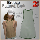 Breeze Fishnet Tank [2cute] Woodland