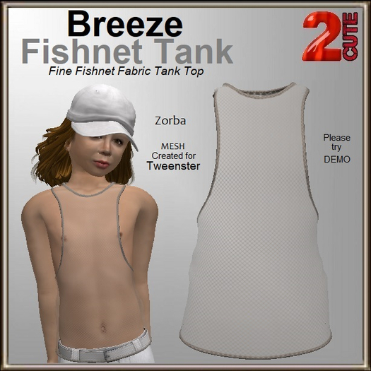 Breeze Fishnet Tank [2cute] Zorba