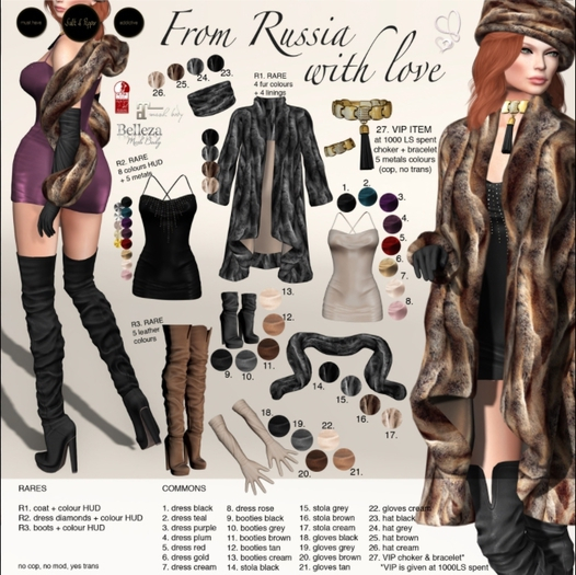 R1. S&P FRWL coat Lara RARE