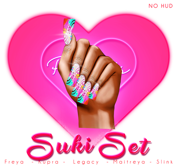!! Pinky's Nails !! Suki Set ' Duck