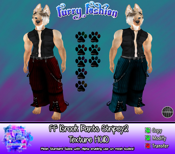 ~FF~ Brook Pants Stripey2