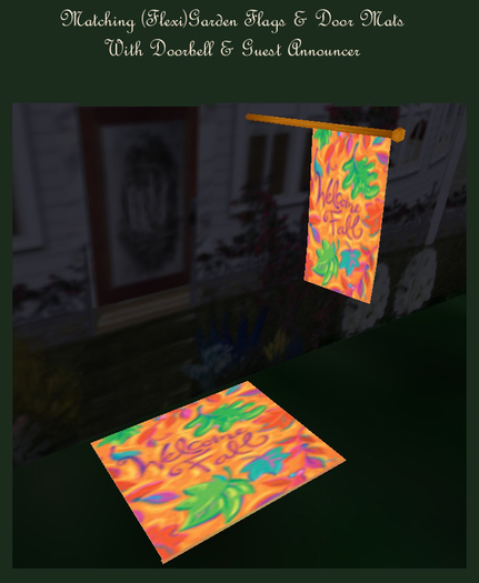 Garden Set Falling Leaves *CHB*