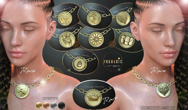 *PROMAGIC* Neckcharm-Cupcake-RoseGold