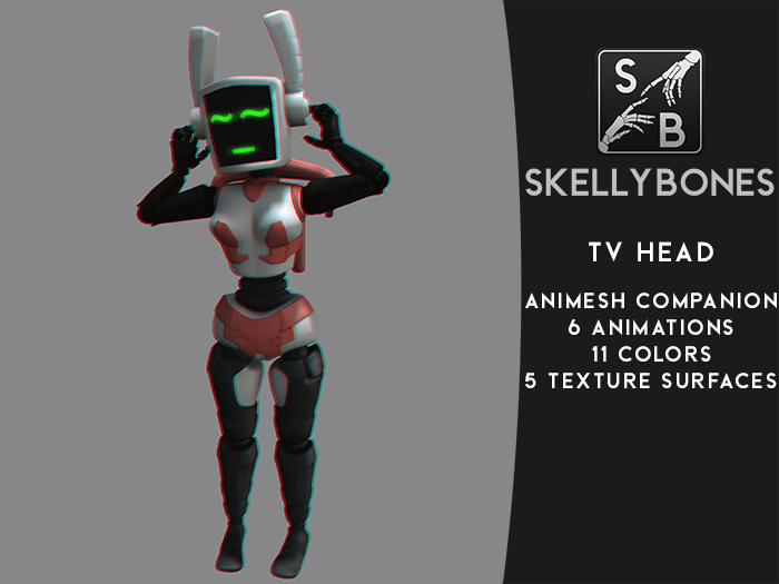 Skellybones --TV Head - Animesh Companion