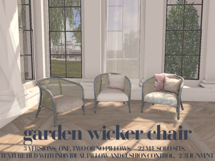 SweetPearl Fusion - Garden Wicker Chairs