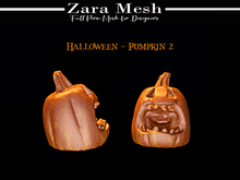Zara Mesh - Halloween - Pumpkin 2 - FULL PERM MESH