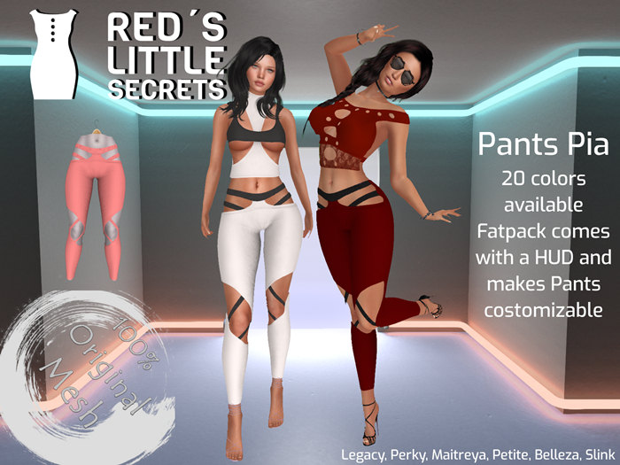 RLS Pant Pia Candy Rose