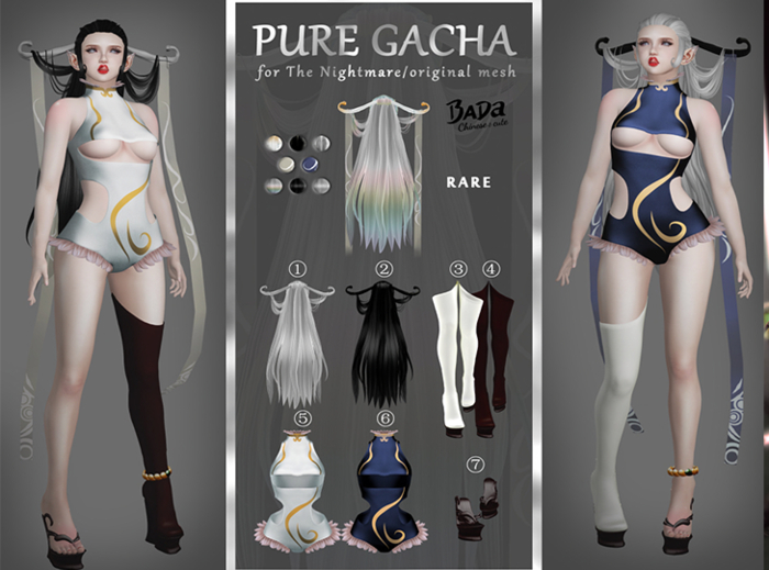 ^BADa^Pure boots WHITE