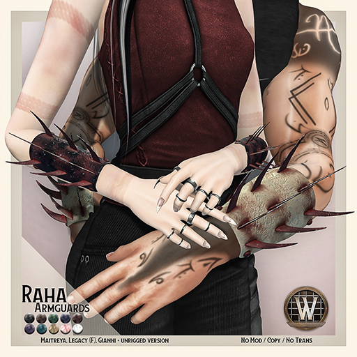 Wicca's Originals - Raha Armguards (ADD)