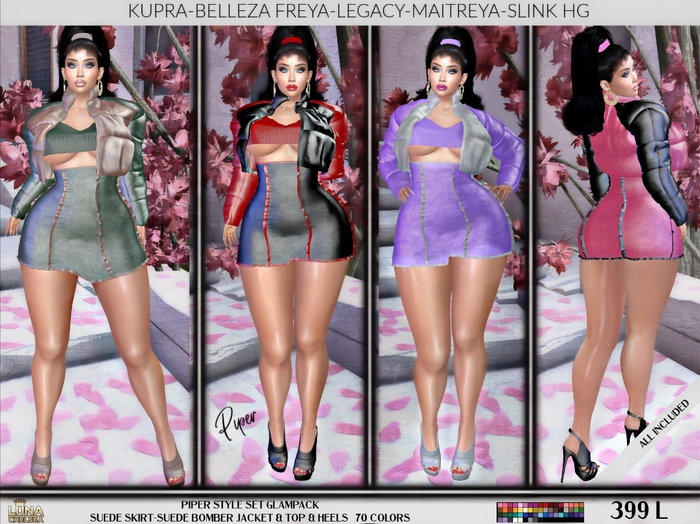 Piper*Glampack Limited Time*Style set in 70 + colors Mix & Match Kupra-sink,Maitreya,Belleza,Legacy