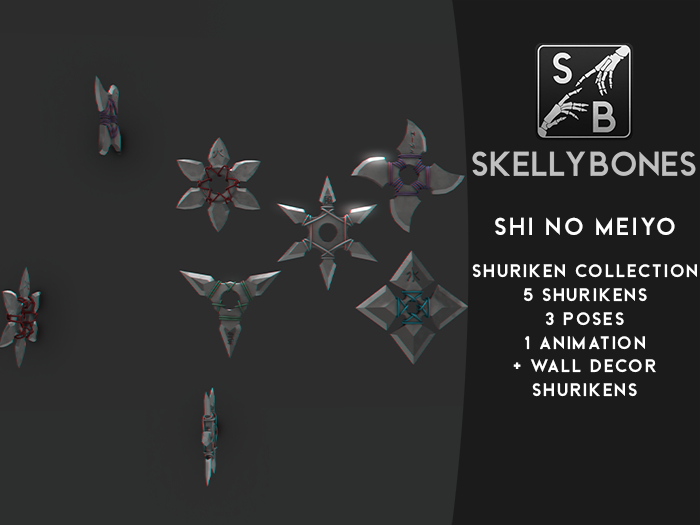 Skellybones -- Shi no meiyo - Shurikens
