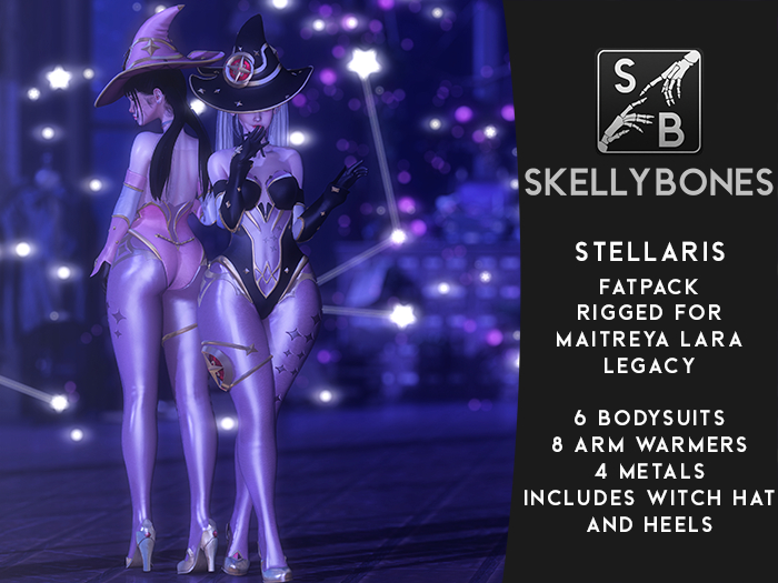 Skellybones --Stellaris Outfit - FATPACK for Maitreya Lara and Legacy