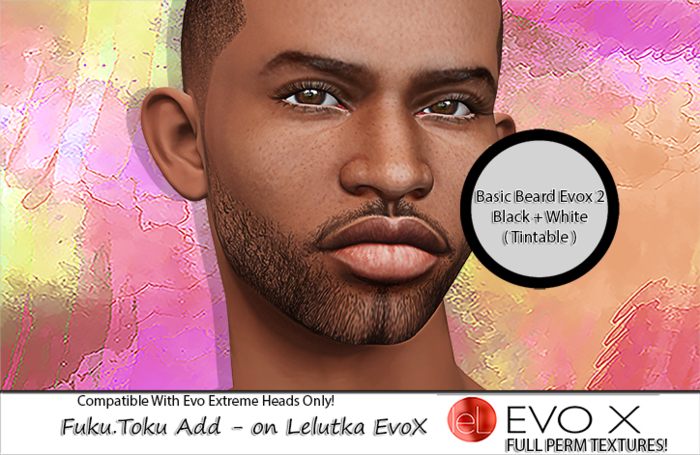 Fuku. toku BASIC BEARD 2 LELUTKA EVOX FULL PERM TGA