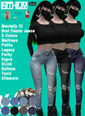 KO-H Mentally ill Brat Jeans