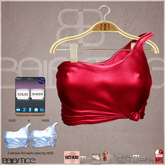 Baiastice_Dropped Strap Tank-Red