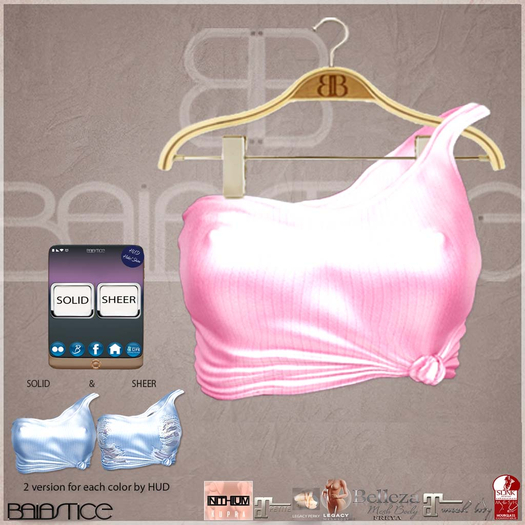 Baiastice_Dropped Strap Tank-Pink