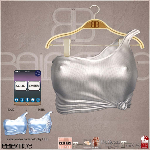 Baiastice_Dropped Strap Tank-Grey