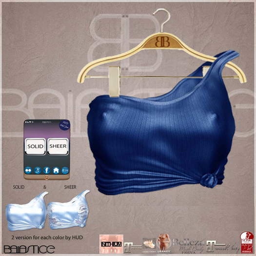 Baiastice_Dropped Strap Tank-Blue