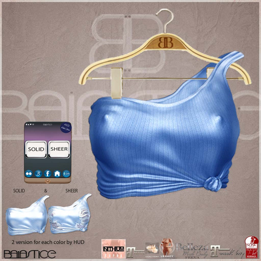Baiastice_Dropped Strap Tank-Azure