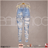 Baiastice_Destroyed Denim Jeans-Vintage