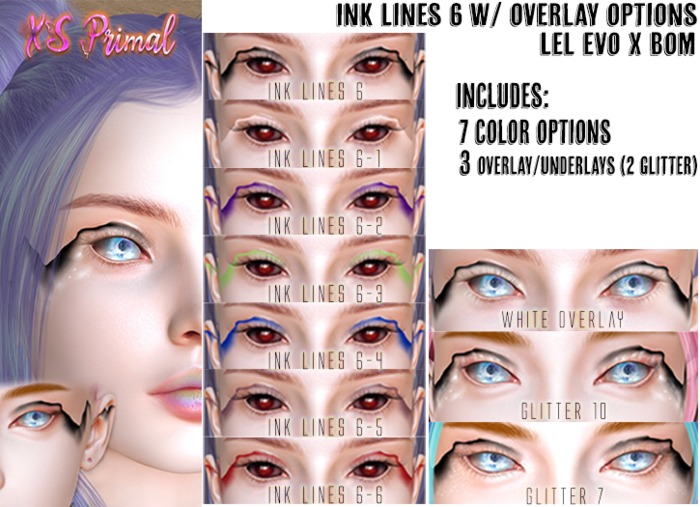 XS Primal EvoX Ink Lines 6