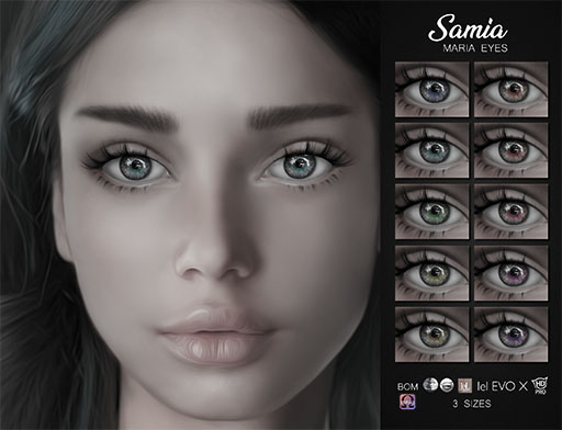 Samia - Maria Eyes SET 1 Fatpack #DEMO