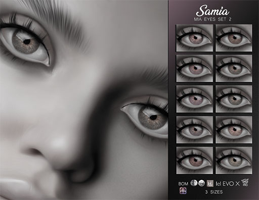Samia - Maria Eyes SET 2 Fatpack #DEMO