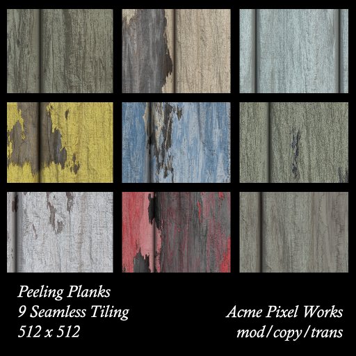 Textures - Peeling Planks