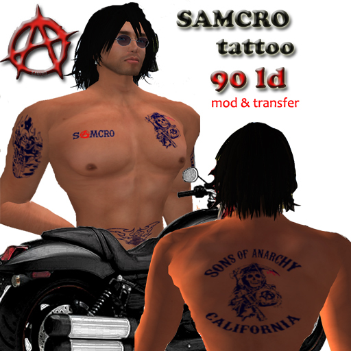 Samcro Tattoo 2 layers 
