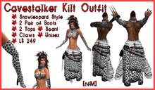 [nfM] Cavestalker Kilt Outfit